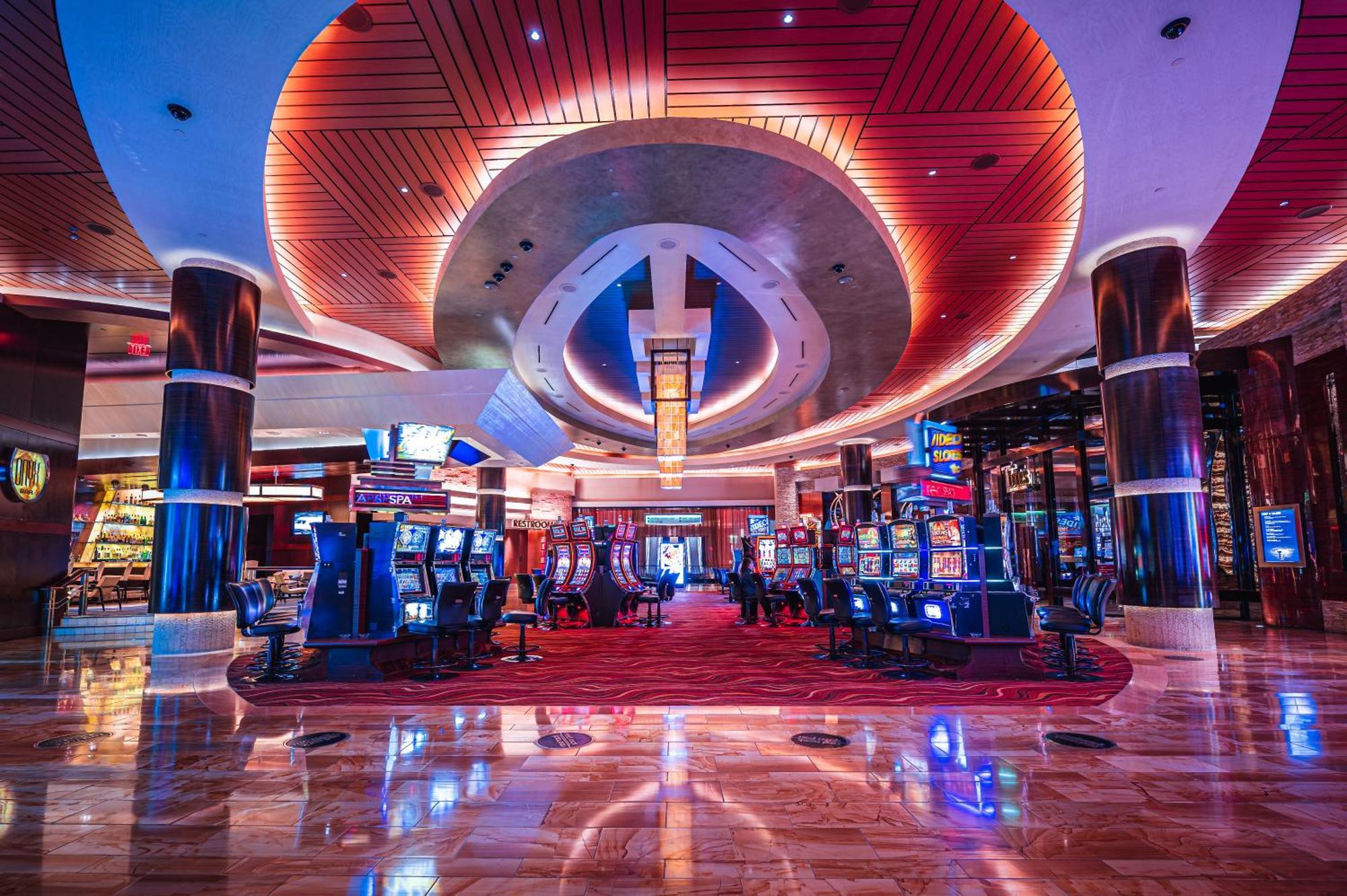 Red Rock Casino Resort & Spa Las Vegas Esterno foto The casino floor at Resorts World